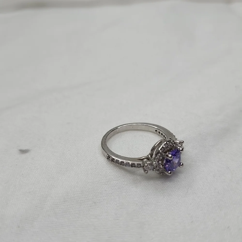 LAB CREATED ALEXANDRITE RING